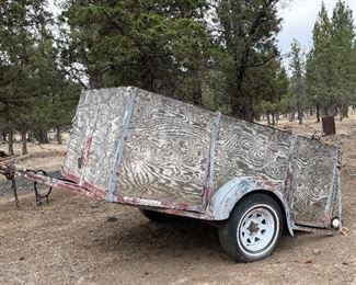 Rustic Utility Trailer