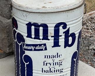 Large MFB Cooking Oil Can