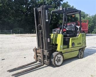 Clark GCX25 Forklift- Pick Up 2nd Day Only