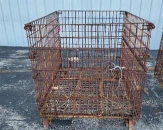 Metal Wire Cart