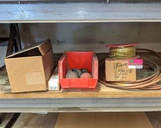 Scrap Metal/ Wire, Nails W/ Square Washers & More!!