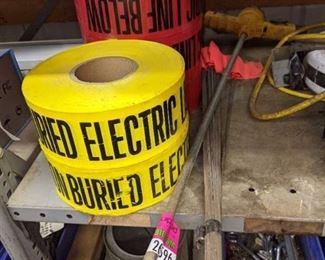 Ross root feeder, Caution Tape & more