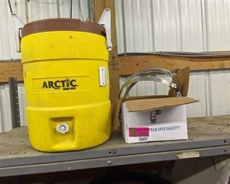 Metal Clamps & a Water Cooler