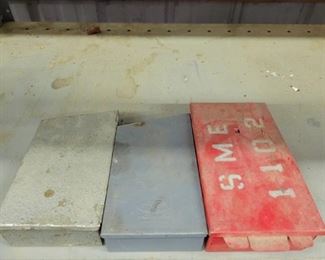 3 Sets Of Used Drill Bits