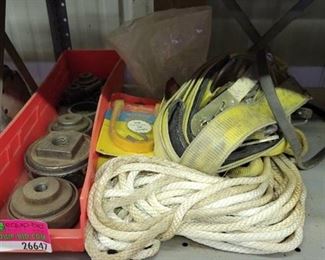 Ratchet Straps, Rope, And More