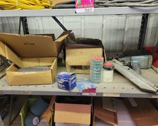 Paslode Nailer, Nails, Electrical Tape And More