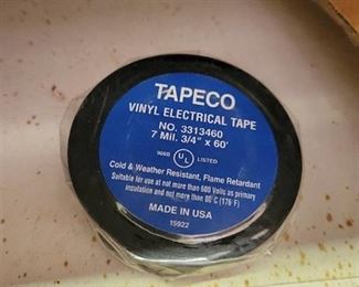 Vinyl Electrical Tape, Drill Bits and More