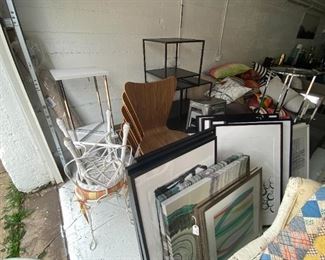 SO. MUCH. ART. This will all be displayed outside under a tent 