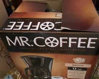 Mr. Coffee brand new never used