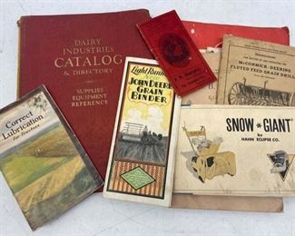 Misc. Equipment Catalogs 