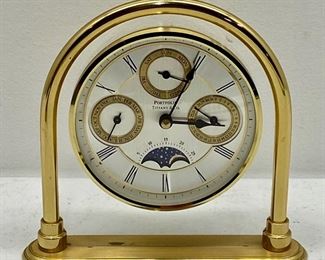 Tiffany Moon phase Clock 