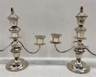 Sterling Candlesticks 