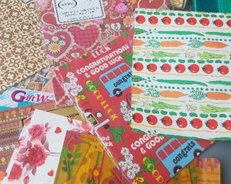 vintage wrapping papers. Perfect for art projects, collage work, altered books, etc.