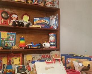 vintage toys. Come visit the 1970s playroom and take home a toy you remember from your childhood.