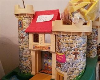 Fisher-Price vintage toys. Do you need a castle?