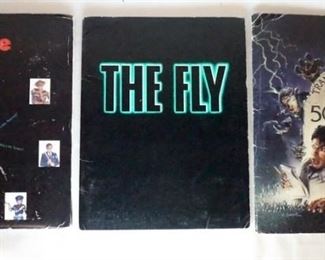 1024 LOT OF THREE MOVIE PRESS KITS. LOT INCLUDES, CLUE; CONTAINS 19 STILLS, PRODUCTION INFO & A SCREENING INVITATION, TRANSLYVANIA 6500; CONTAINS 3 STILLS,PRODUCTION INFO & A SCREENING INVITATION & THE FLY; CONTAINS 3 STILLS & PRODUCTION INFORMATION.