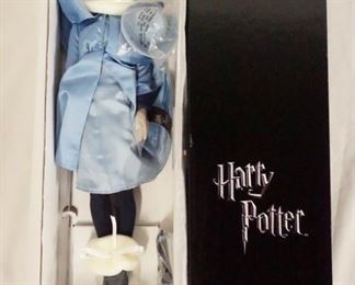 1056 HARRY POTTER TONNER DOLL; FLEUR DELACOUR, NEW IN BOX! COMES W/ STAND & ACCESSORIES, APP. 17 IN H