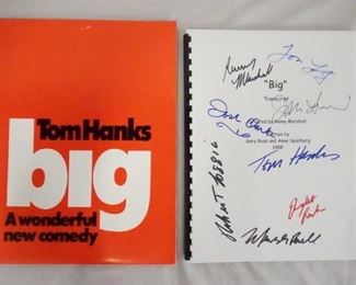 1138 BIG MOVIE PRESS KIT & SIGNED SCRIPT. PRESS KIT CONTAINS 4 STILLS, A SCREENING INVITATION & PRODUCTION INFO