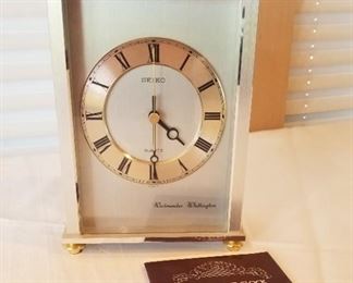 Seiko Westminster Whittington Carriage Clock