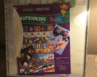 Scrapbooking with Pooh!  New in box 