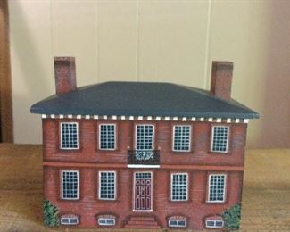 Tru and Marlene Whiting hand painted Lightfoot House, 1983