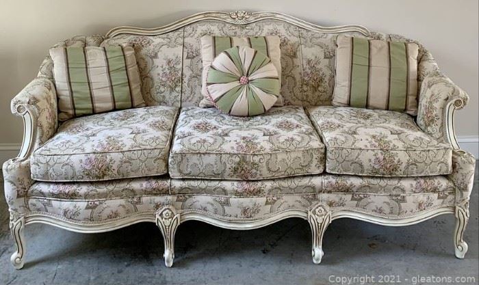 Carlton McLendon Victorian Parlor Settee