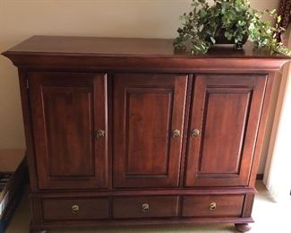 Ethan Allen cabinet/entertainment center.
