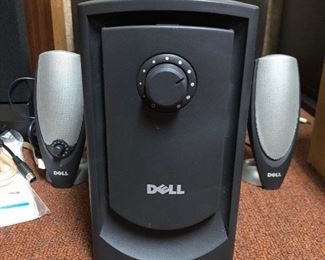 Dell/Zylux multi media computer speaker system.