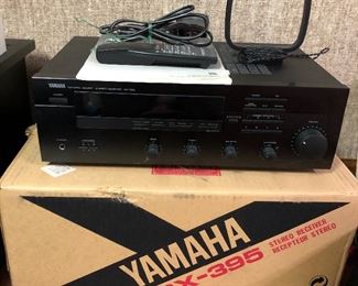 Yamaha RX-395 stereo receiver.