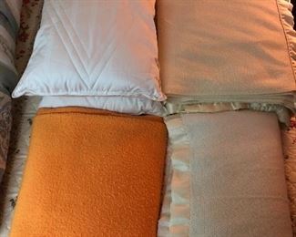 Clean, quality blankets and pillows.
