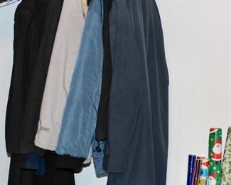 Men’s coats.