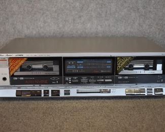 Sony TC-WR590 Dual Cassette Tape Deck Dolby HX Pro | Does Not Work | As Is / Parts Only