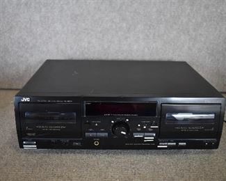 JVC TD-W254BK Double Cassette Deck
