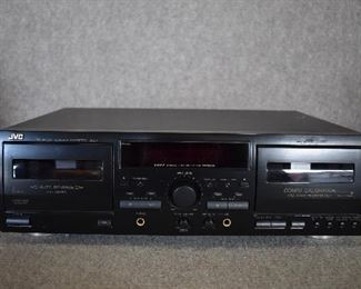 JVC TD-W354BK Double Cassette Deck Player/Recorder