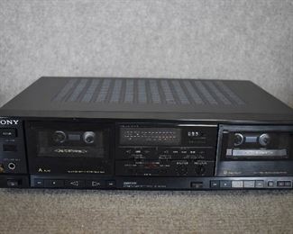 Sony TC-WR610 Double Stereo Cassette Deck Player/Recorder