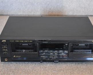 JVC TD-W777 Dual Deck Stereo Cassette Player & Recorder
