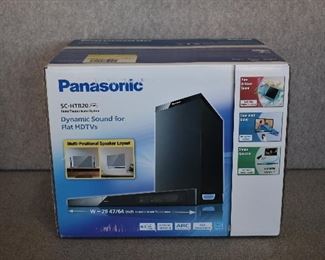 NIB Panasonic SC-HTB20 2.1 Channel 240 Watt Multi Positional Audio System