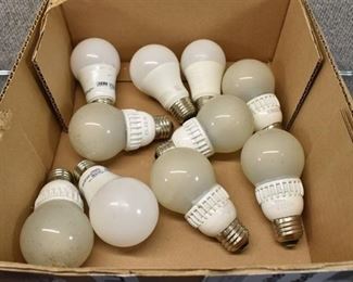 Lot of 10 LED Light Bulbs