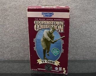 Vintage Cooperstown Collection Ty Cobb Starting Lineup MLB Figure in Box | Figure is 12"