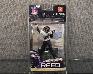 Ed Reed Baltimore Ravens NFL Series 24 Figure in Package | Figure is roughly 6" h