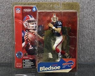 NFL Buffalo Bills Drew Bledsoe McFarlane Sportspicks Figure in Package | Figure is roughly 6"