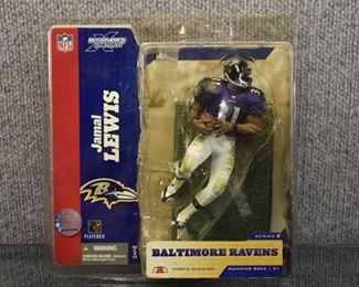 NFL Baltimore Ravens Jamal Lewis McFarlane's Sports Picks Figure in Package | Figure is roughly 6"