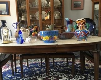 Various bowls, pitchers & miscellaneous items