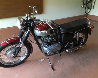 1969 Triumph Tiger 650 matching serial numbers