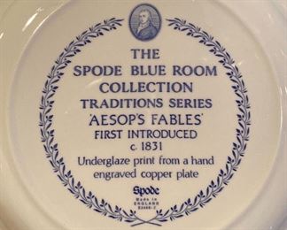 Large Spode Blue Room Collection