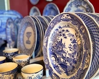 Large Spode Blue Room Collection