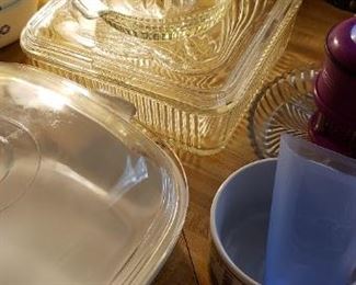 Refrigerator dish & juicer