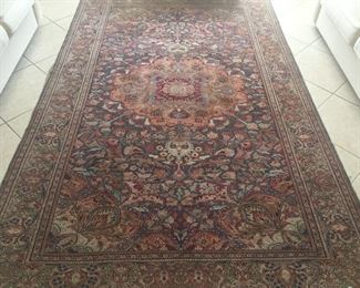 Turkish Area Rug Handwoven 115x75