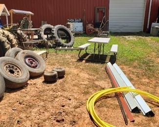 Tires, bench and much more!