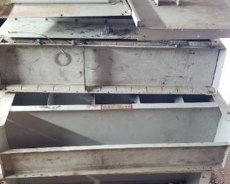 Commercial Truck storage metal boxes